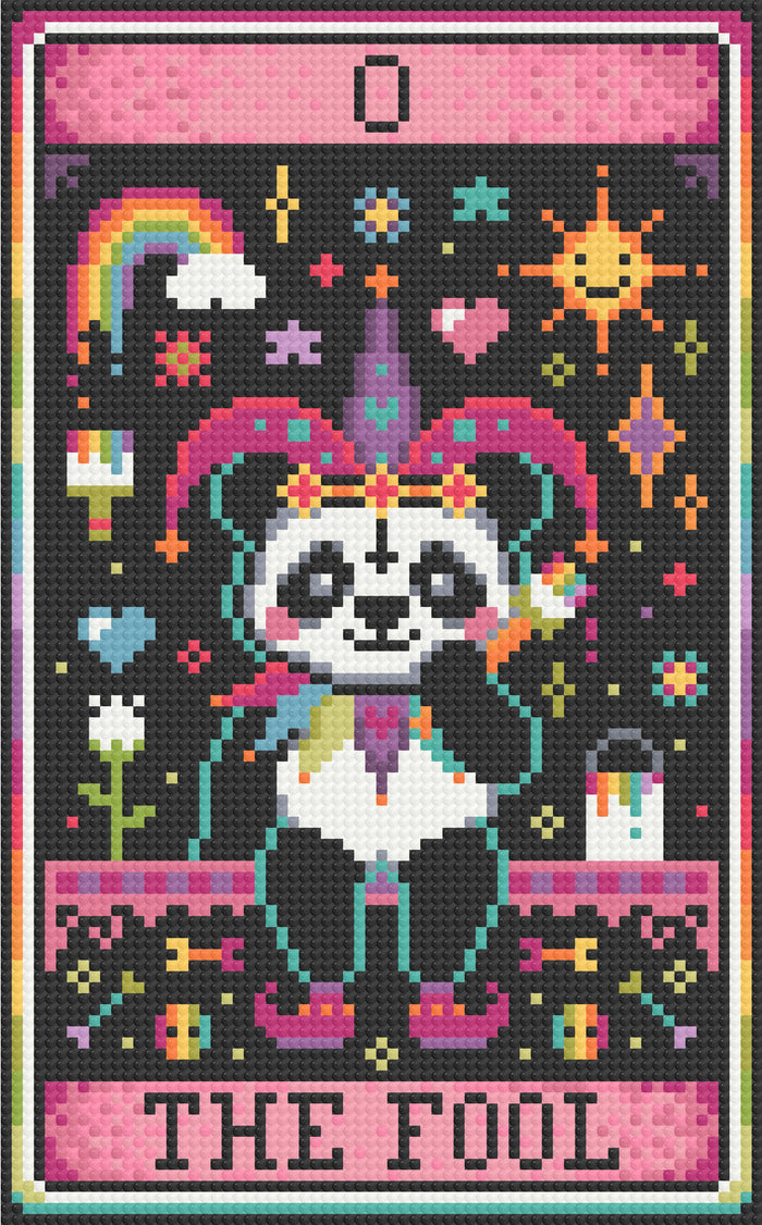 The Fool 0 | Pixel Charted