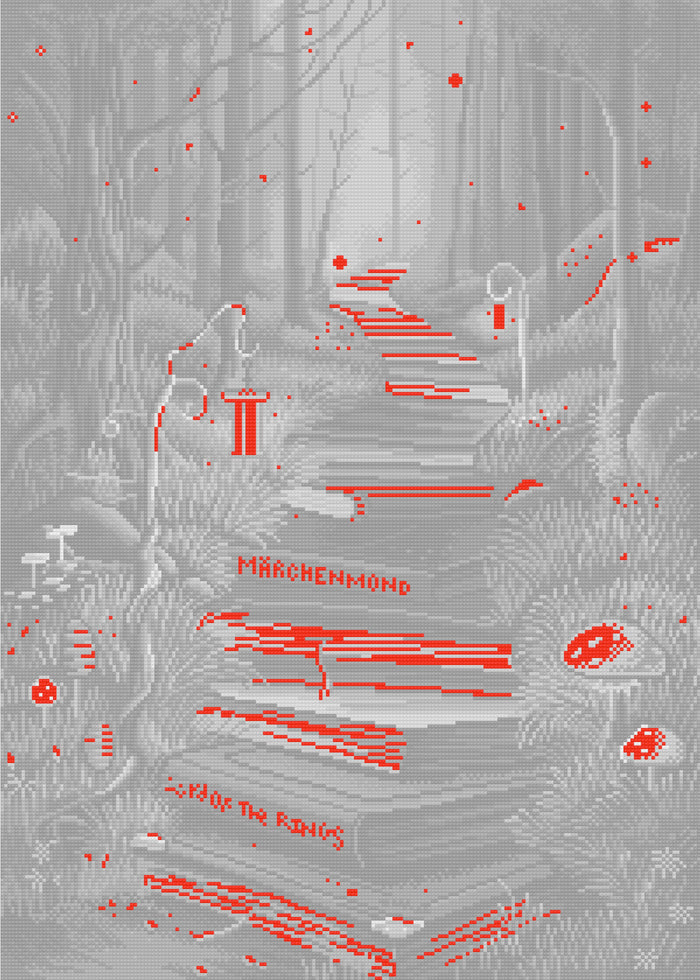The Reader's Path | Pixel Charted | Ready To Ship