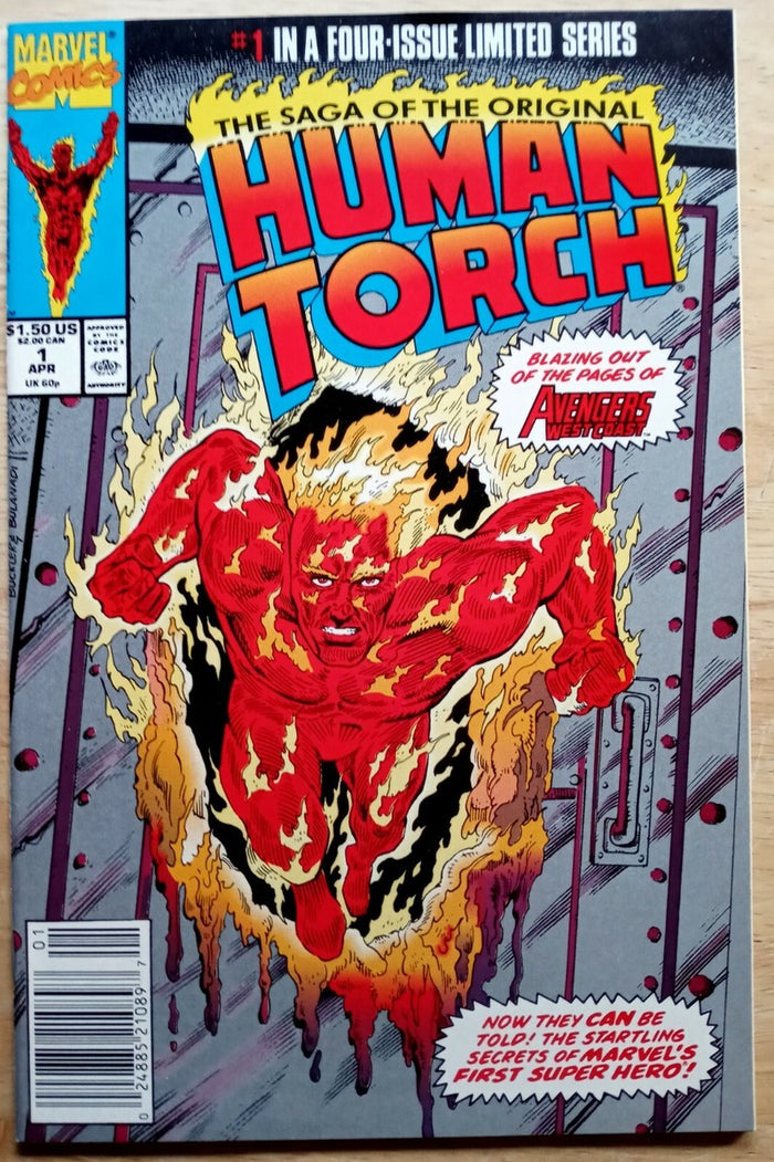 THE SAGA OF THE ORIGINAL HUMAN TORCH 1