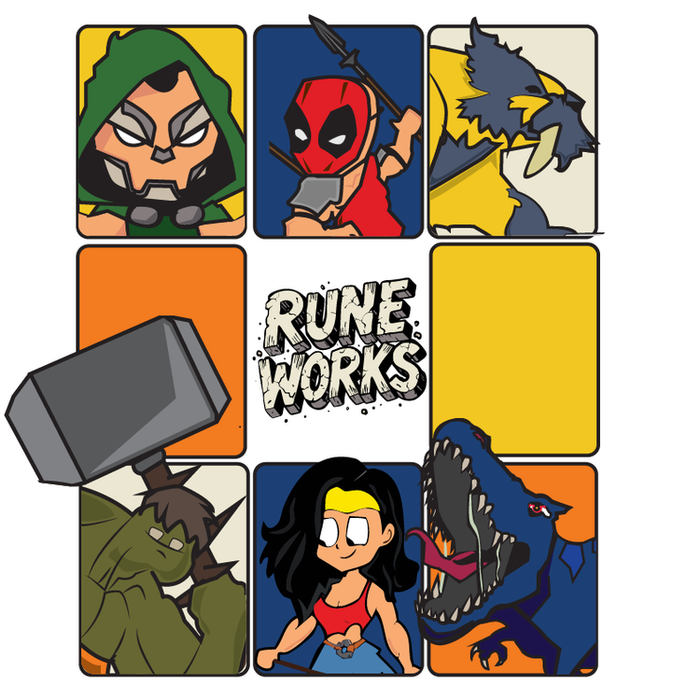 Rune Works Comics — cover art coming soon