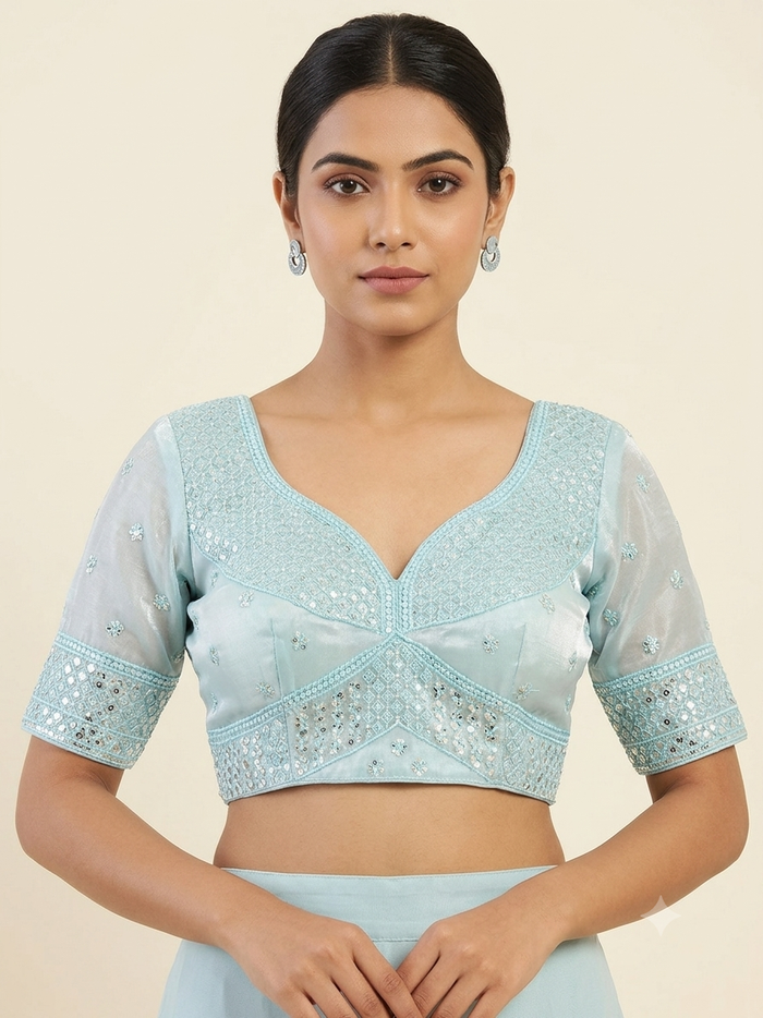Tissue sequence blouse