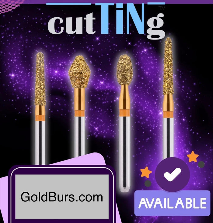 TN067-040 cutTINg Special Ceramic Coated Burs - Wheel