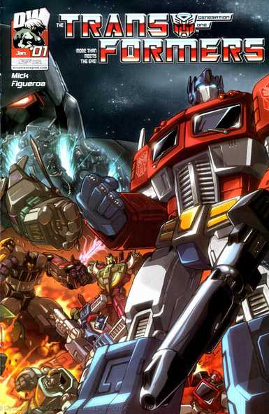 Transformers Generation 1 #1 - Art by Don Figueroa (DW, 2004) NM