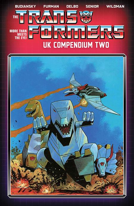 TRANSFORMERS UK COMPENDIUM TP BOOK 02 DIRECT MARKET EXCLUSIVE JEFF ANDERSON CVR FOC September 7, 2026