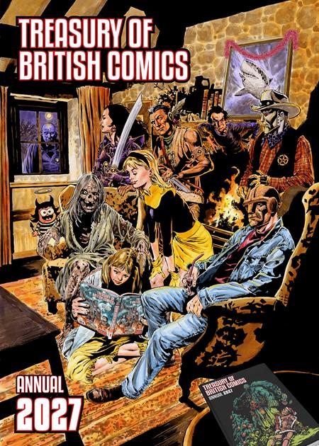 TREASURY OF BRITISH COMICS ANNUAL 2027 HC FOC August 31, 2026