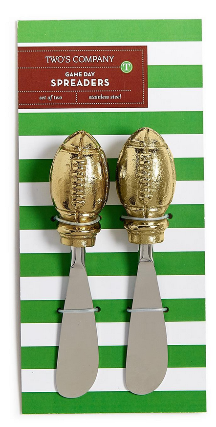 Two's Company Game Day Football Spreader Set