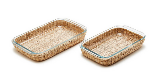 Two's Company Glass Baking Dish Set