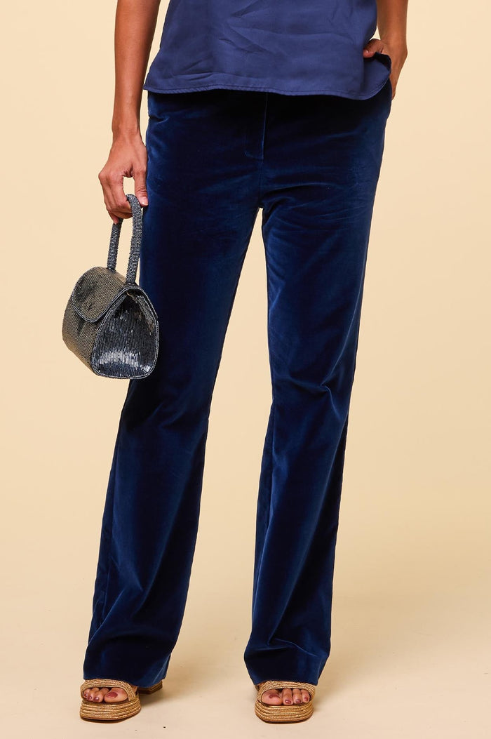 Velvet Trouser | Midnight - Aspiga
