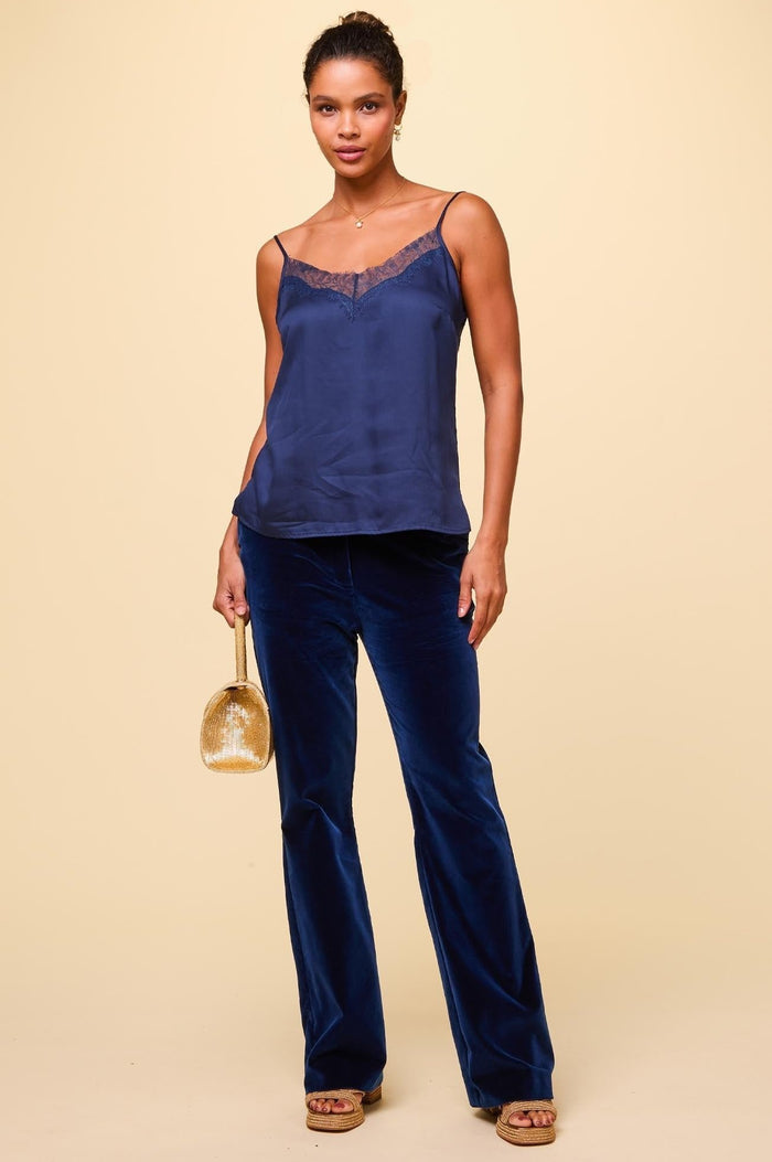 Velvet Trouser | Midnight - Aspiga