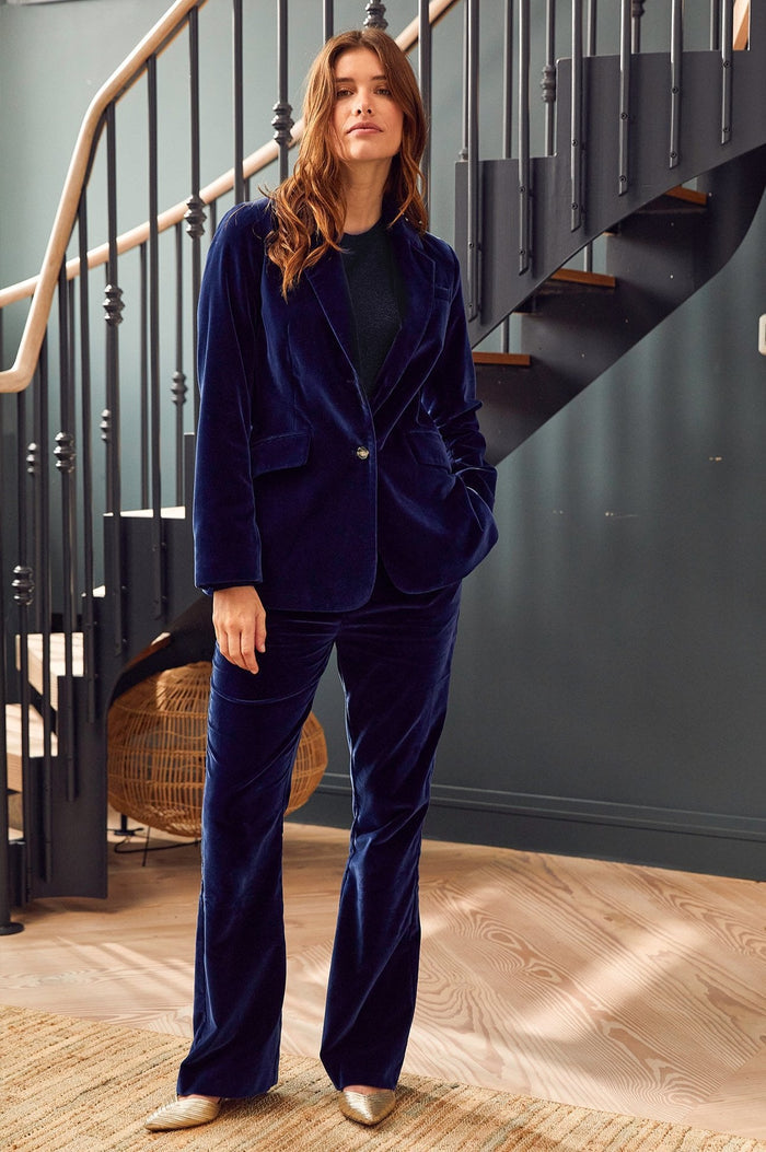 Velvet Trouser | Midnight - Aspiga