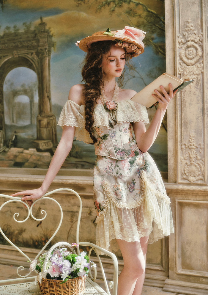 Versailles Rose Skirt
