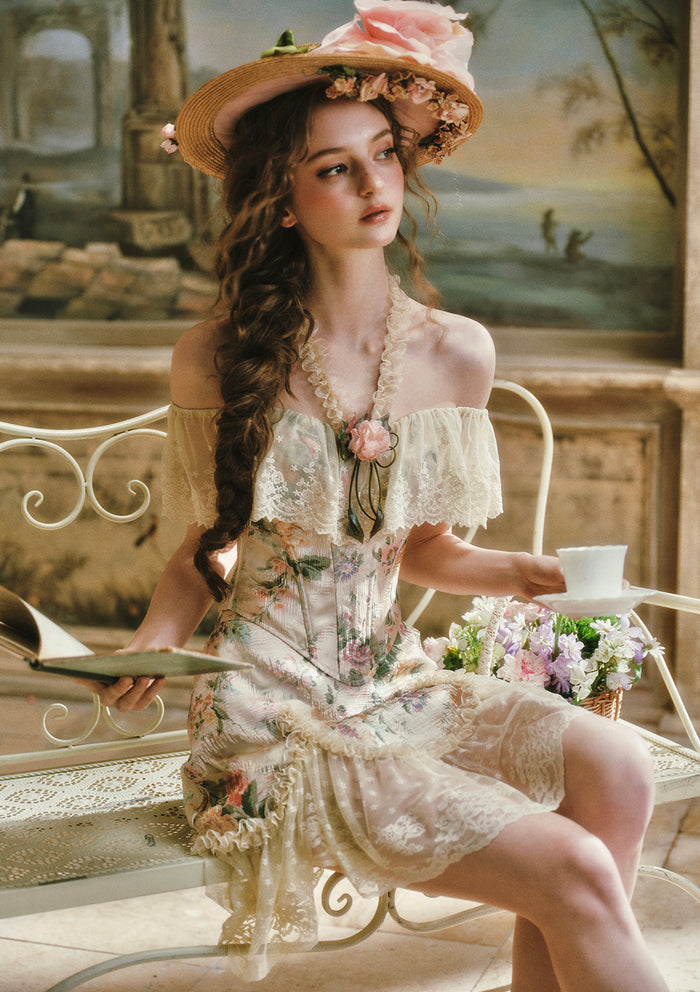 Versailles Rose Skirt