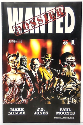 Wanted Dossier Issue 1 Top Cow Image Comics May 2004 First Printing