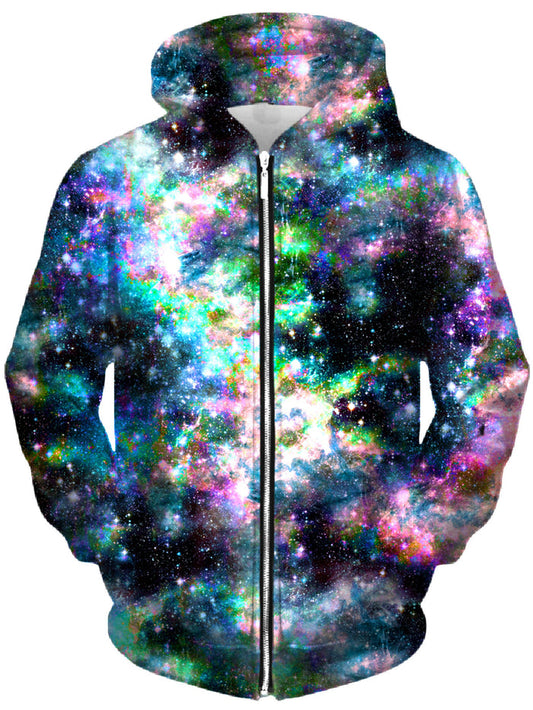 Weird Rave Unisex Zip-Up Hoodie Set 4 Lyfe Epic Hoodie