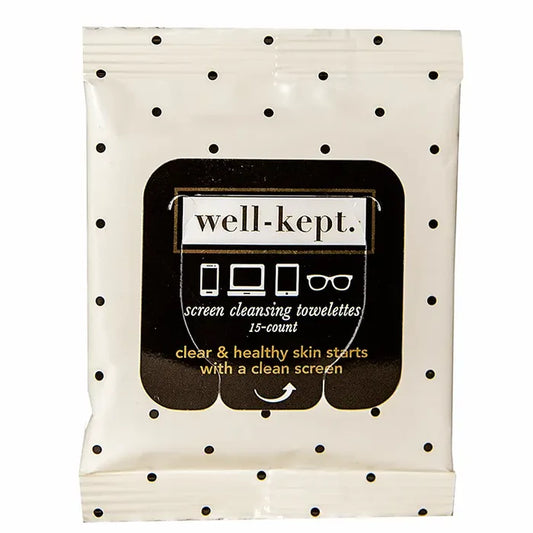 Well-Kept Screen Cleaning Towelettes