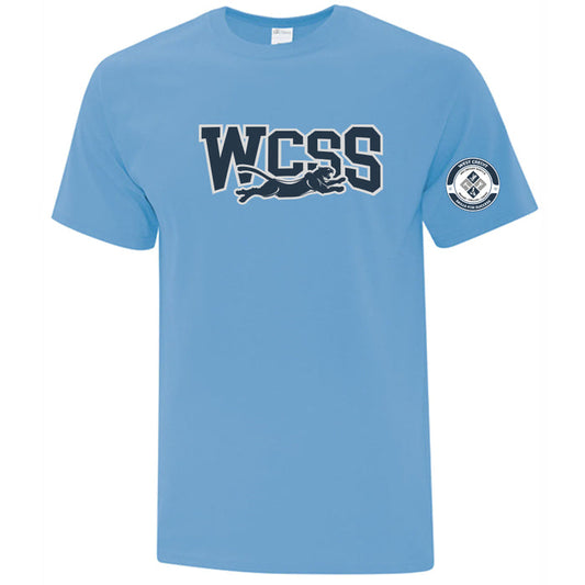 West Credit T-Shirt (3 colour options) - Optional Shoulder Graphic + Sleeve Name