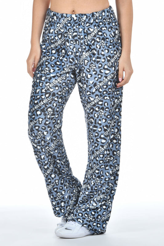 Wild Side Lounge Pants in Black Leopard