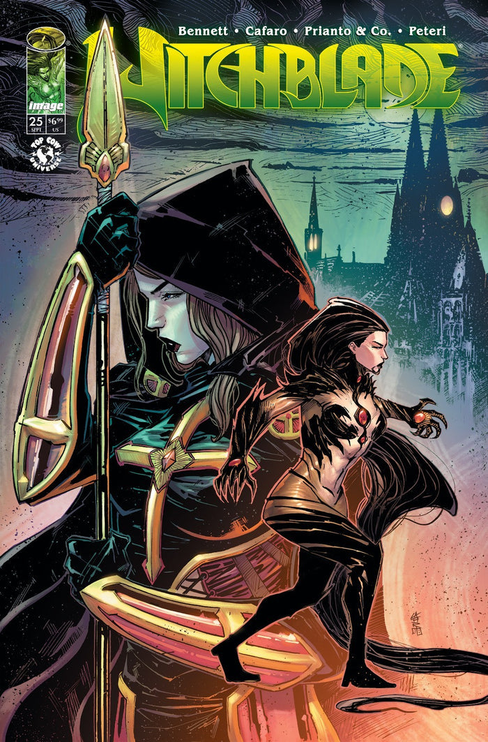 WITCHBLADE #25 CVR A GIUSEPPE CAFARO & ARIF PRIANTO FOC 9/9/26