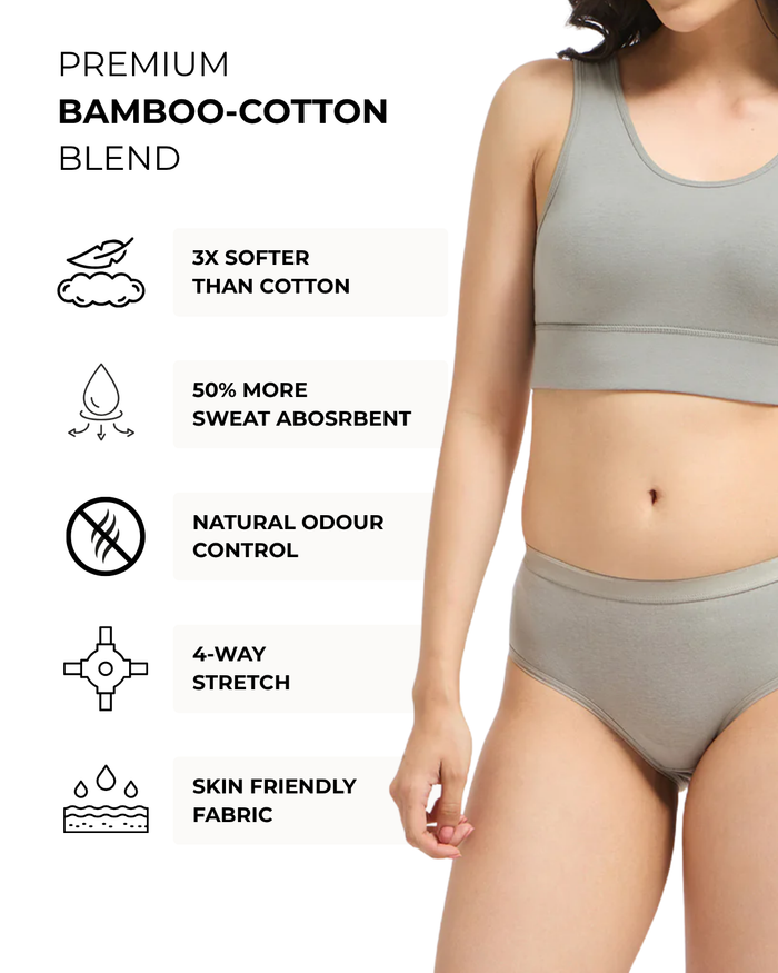 Women's Bamboo Active Briefs