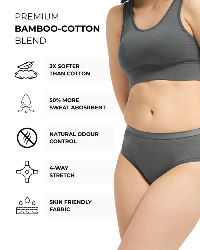 Women's Bamboo Active Briefs
