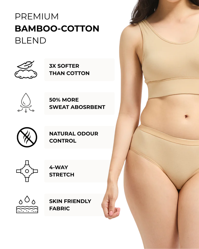 Women's Bamboo Active Briefs