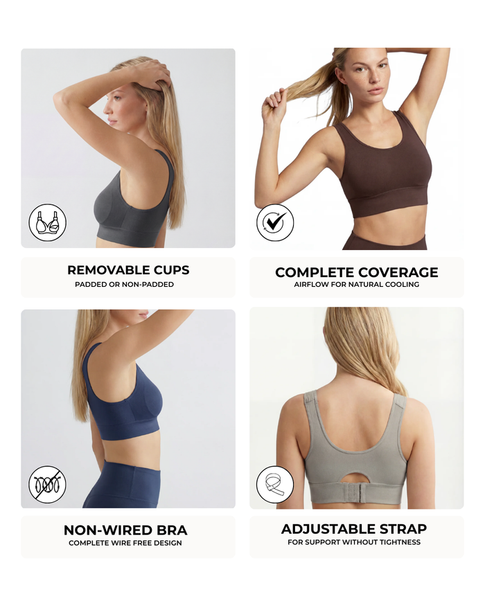 Women's Bamboo Active Lounge Bra