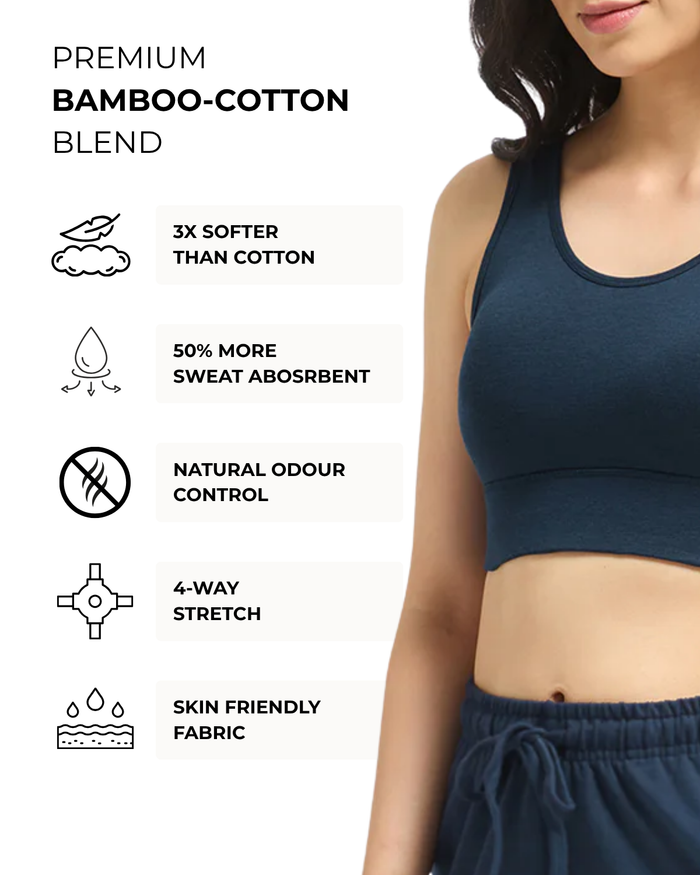 Women's Bamboo Active Lounge Bra
