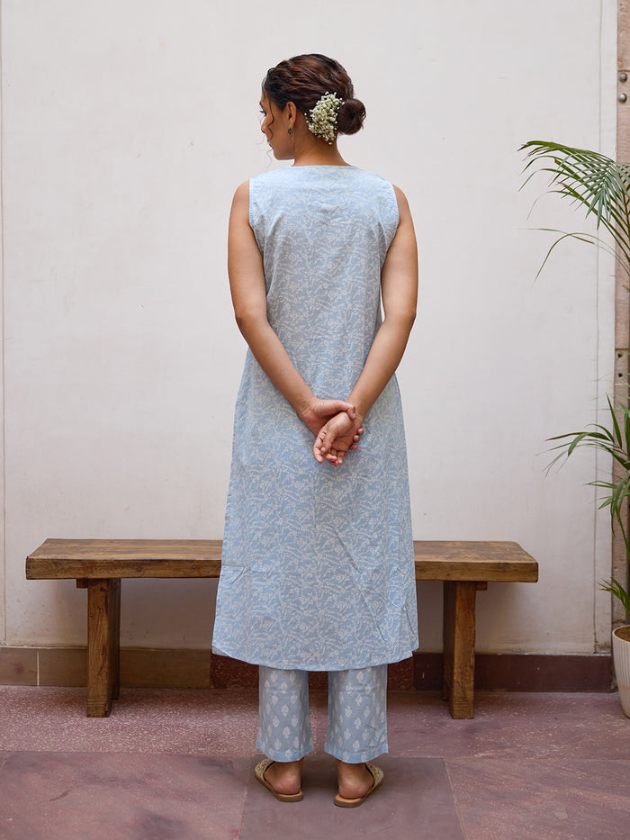 Women's Cotton Straight Kurta Set