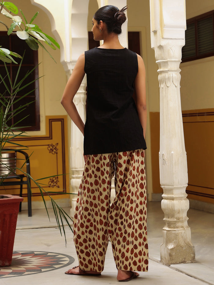 Women's Printed Farshi Kurta Set