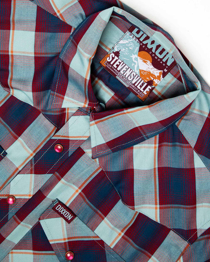 Women's Stevensville Bamboo Short Sleeve - Dixxon Flannel Co.
