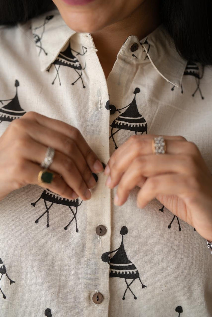 Worli Slub Cotton Shirt