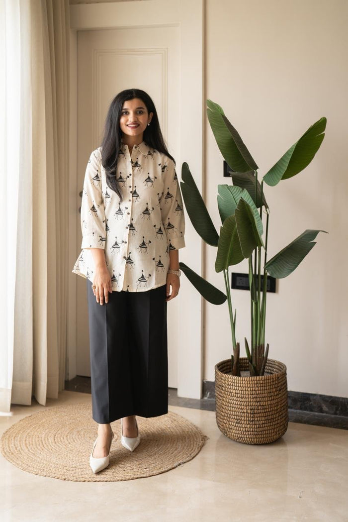 Worli Slub Cotton Shirt