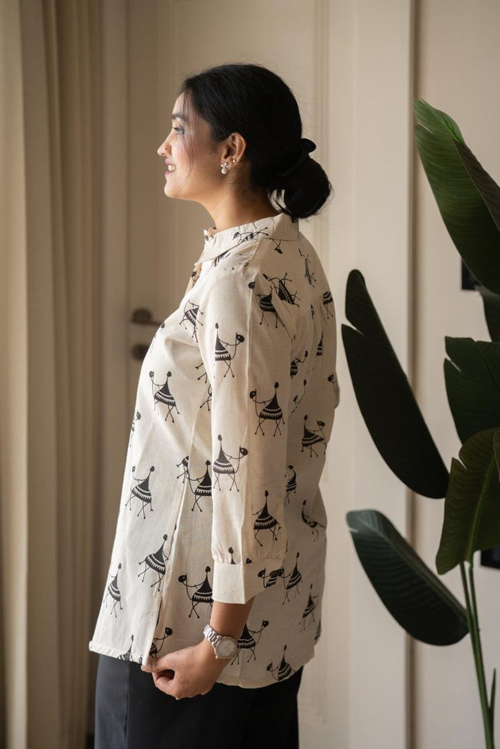 Worli Slub Cotton Shirt