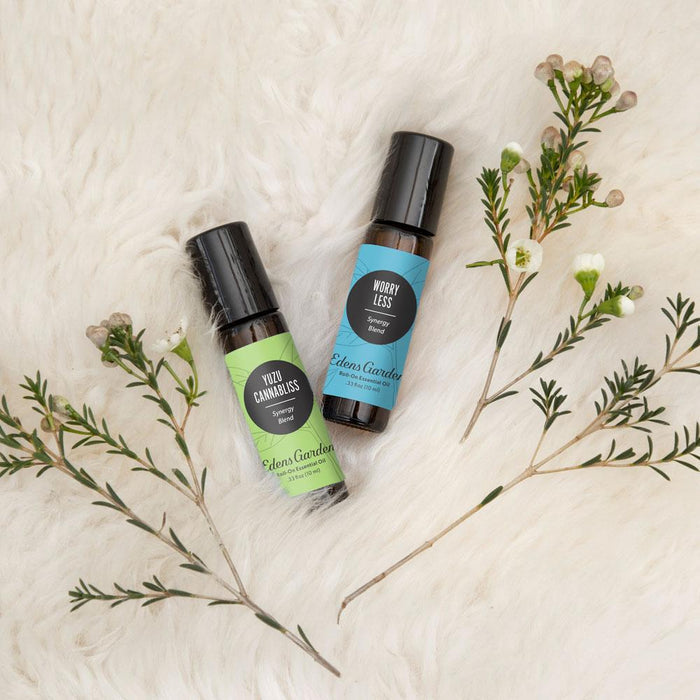 Worry Less Essential Oil Blend- For Calming Nerves, Anxiousness & Quieting Racing Thoughts