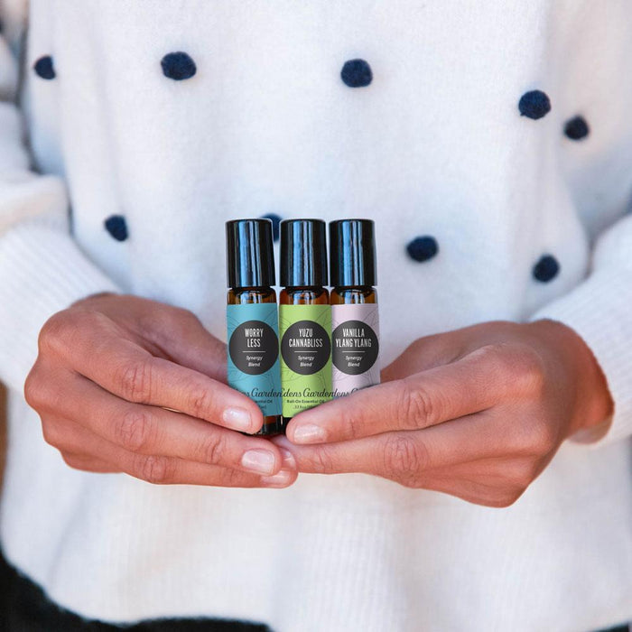Worry Less Essential Oil Blend- For Calming Nerves, Anxiousness & Quieting Racing Thoughts