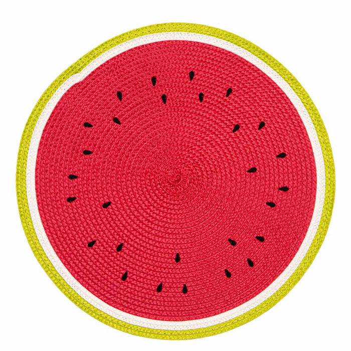 Woven Watermelon Placemat 2 Pack
