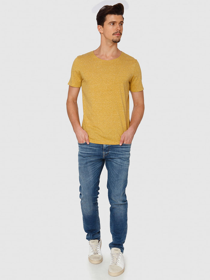 Yellow Crew Neck T-Shirt